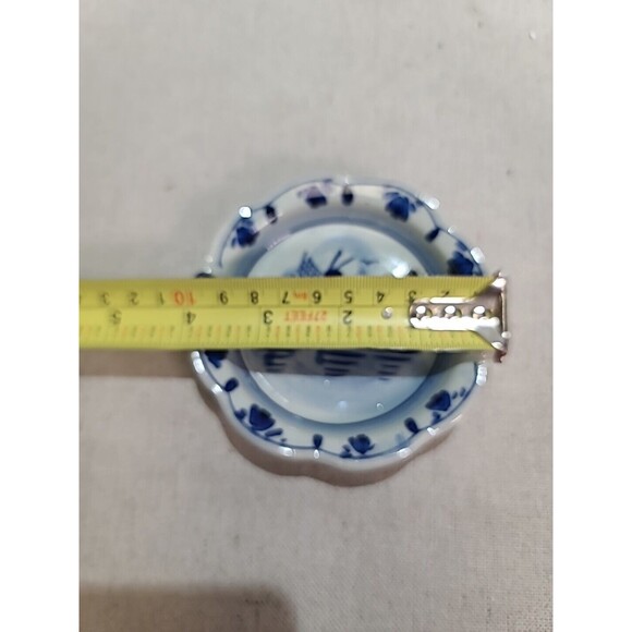 Vintage DELFT BLUE Hand Painted Glazed Ashtray - Made in Holland - Picture 3 of 3
